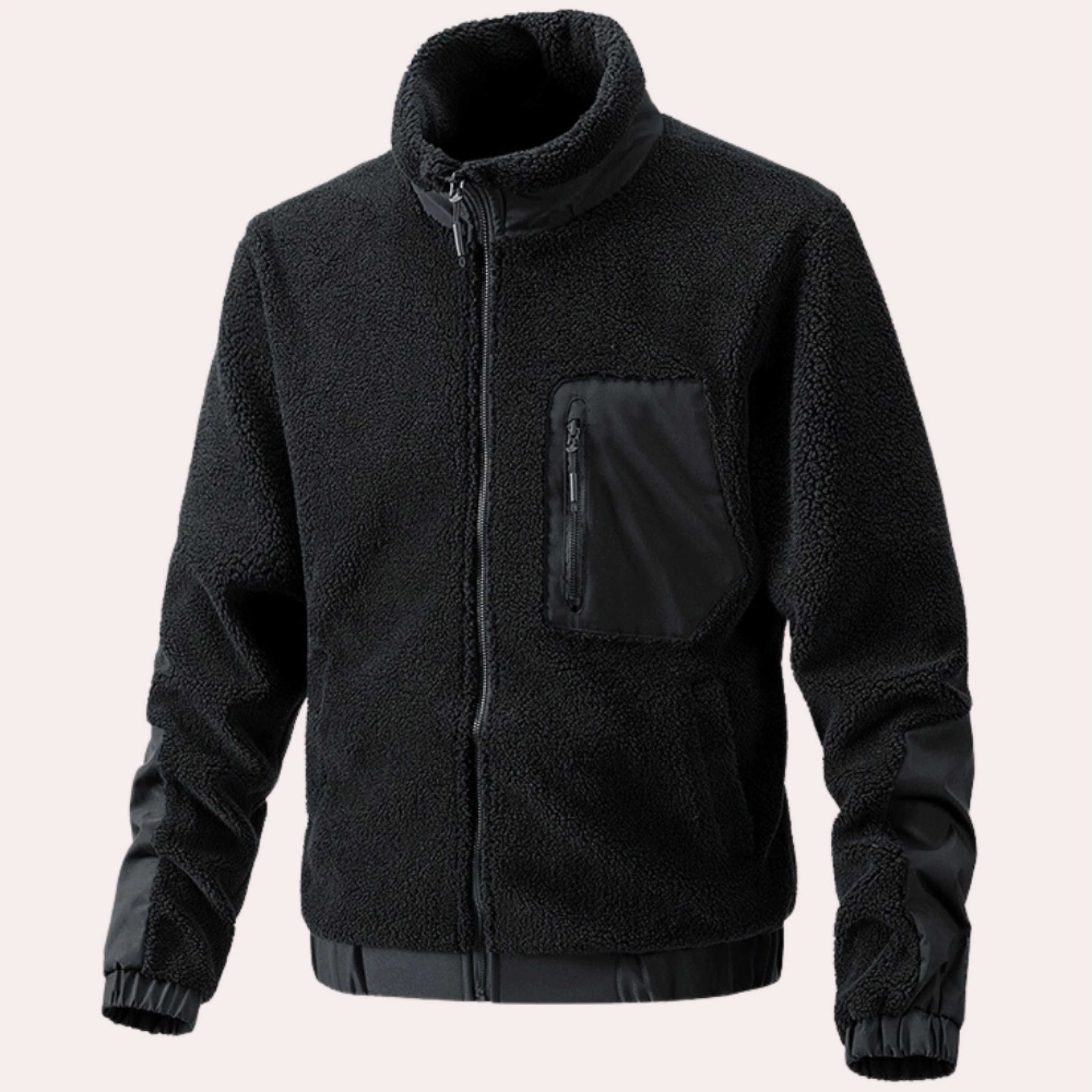 Craig® | Warm men's jacket with zip - Image 3