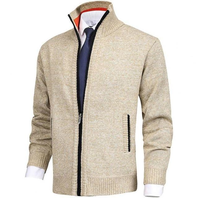 Creta | Classic full-zip cardigan for men - Image 6