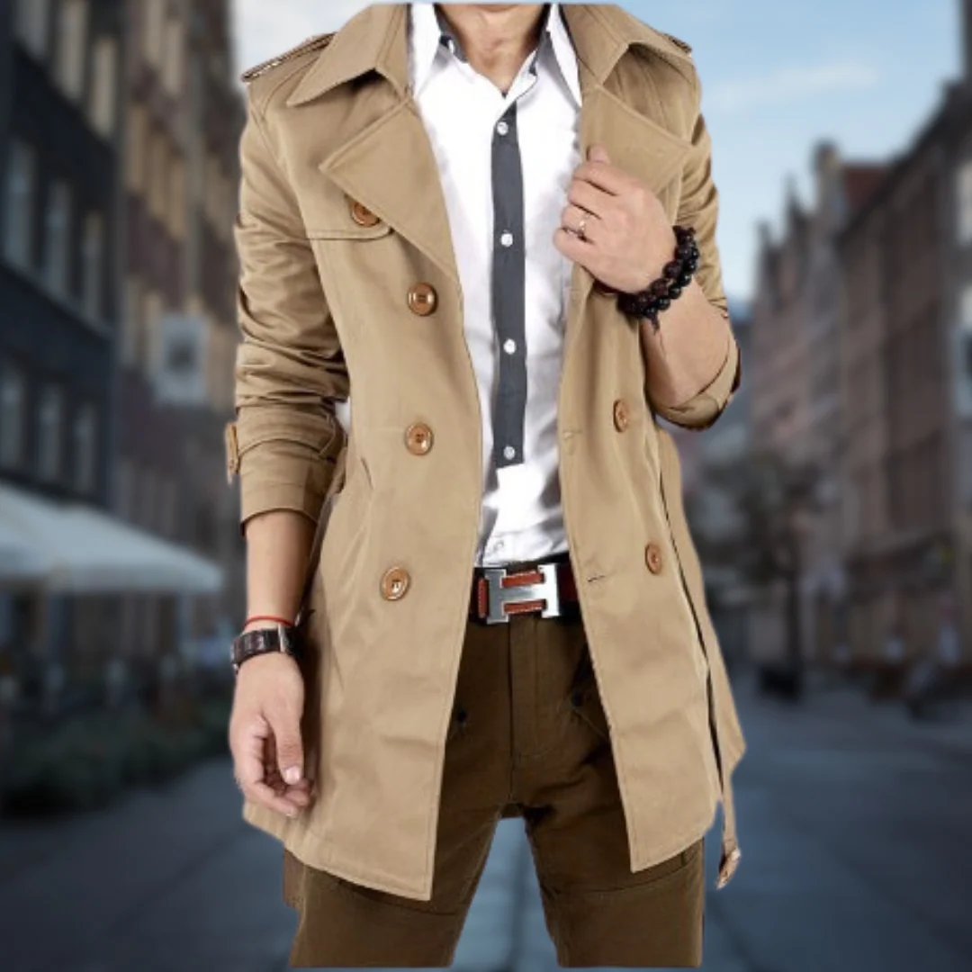 Crisanto® | Elegant Autumn Overcoat for Men - Image 2
