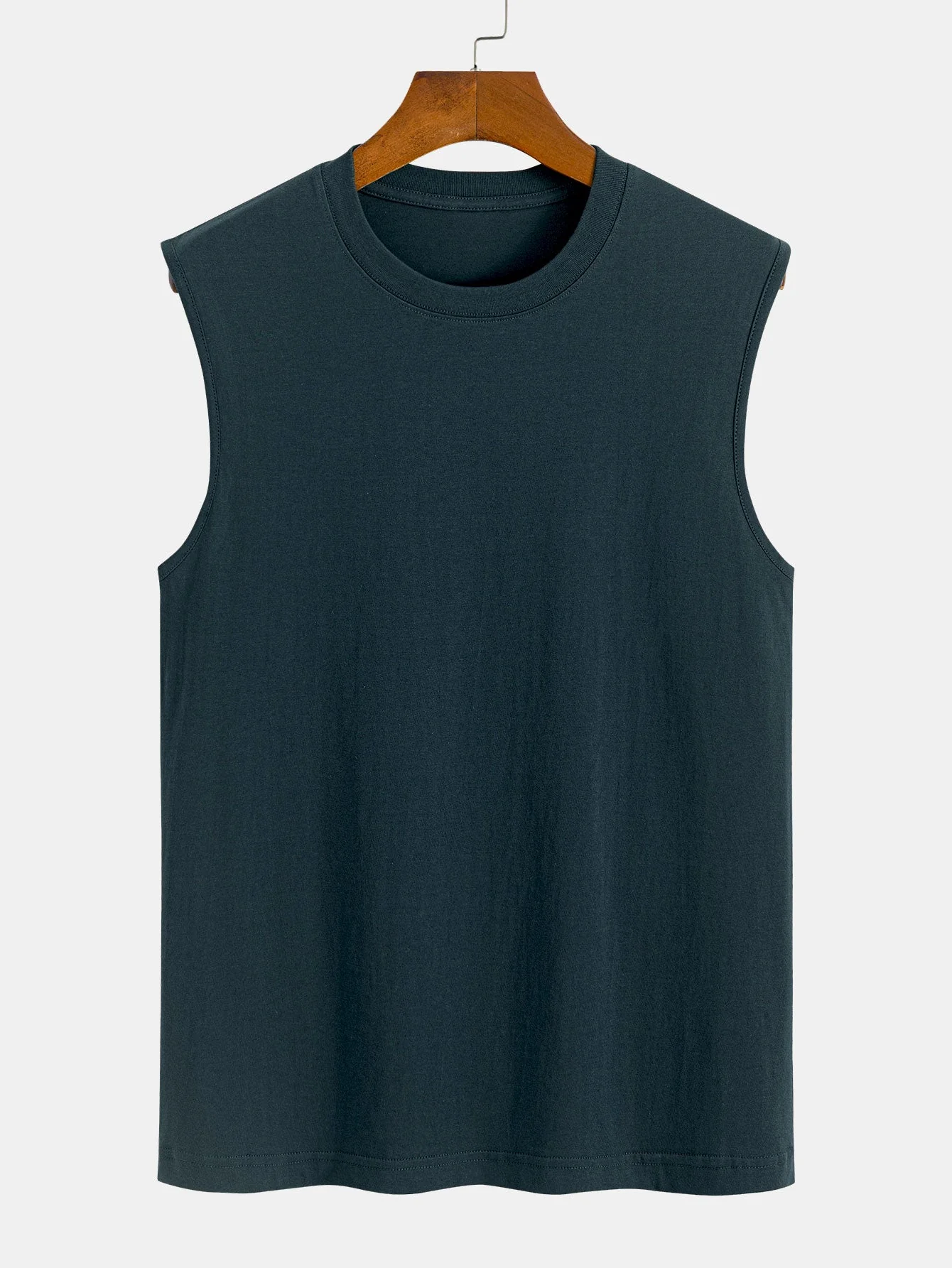 Crisanto® | Solid Color Cotton Tank Top - Image 11