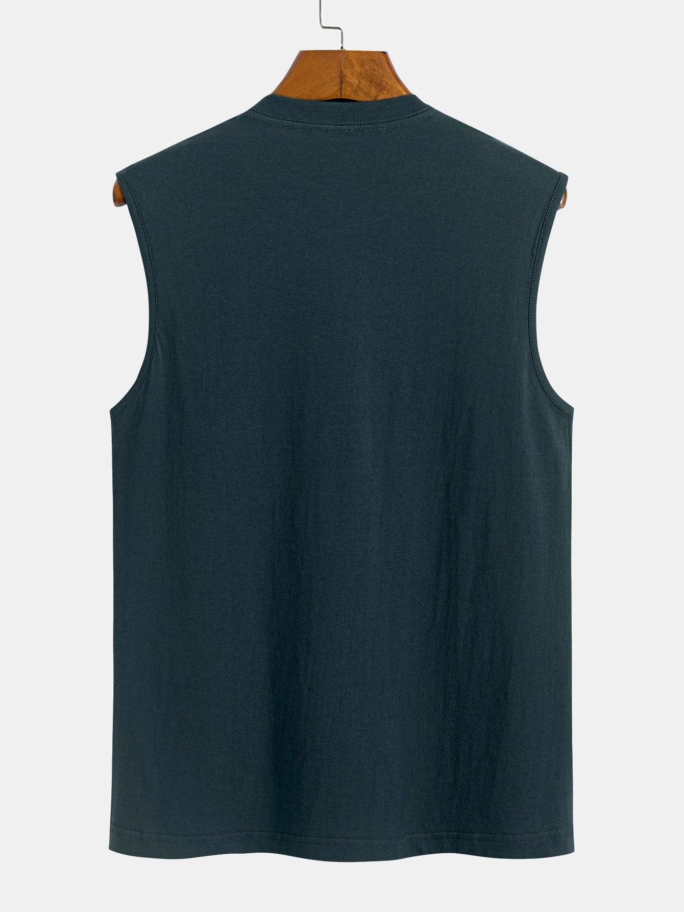 Crisanto® | Solid Color Cotton Tank Top - Image 12