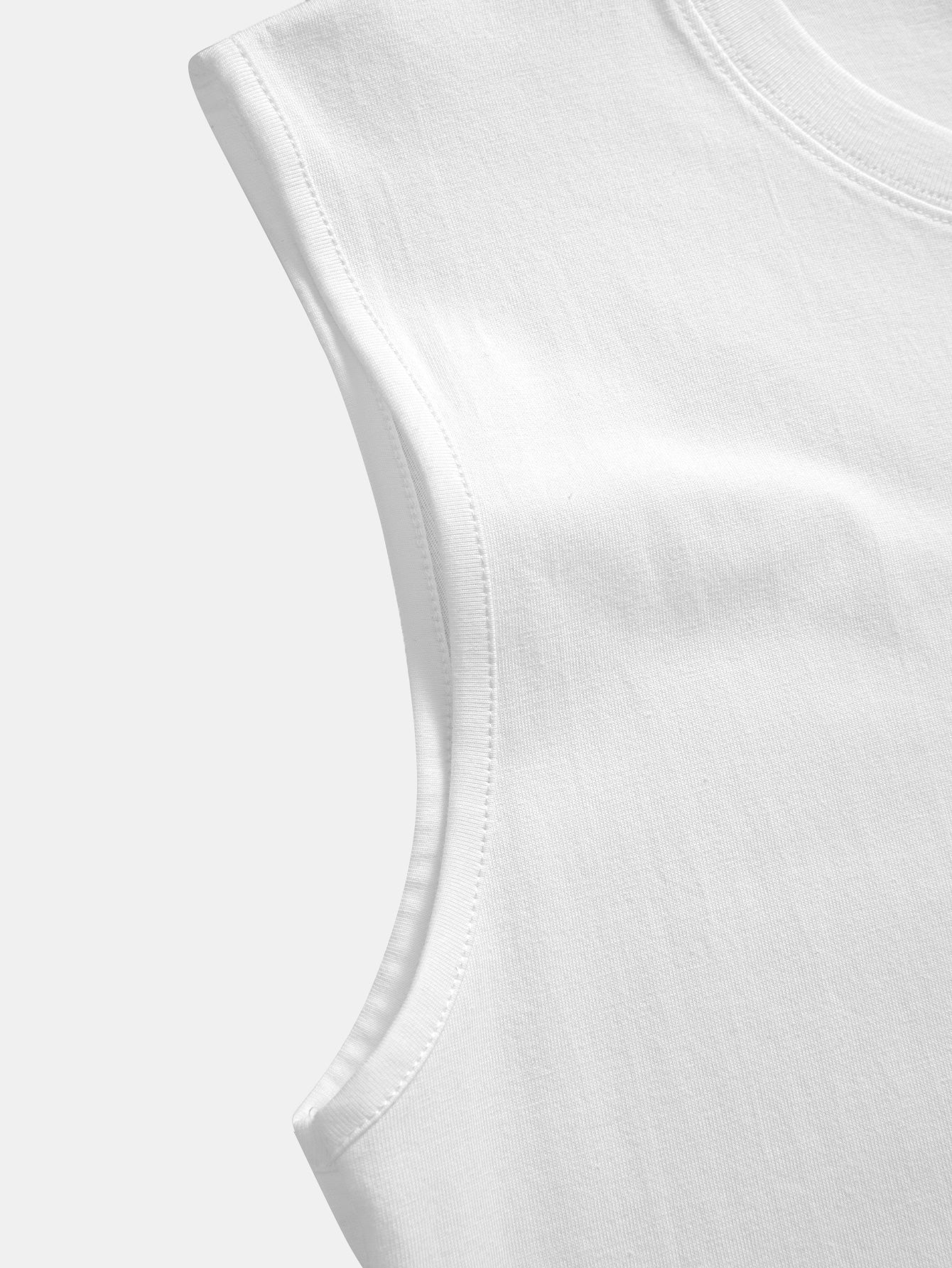 Crisanto® | Solid Color Cotton Tank Top - Image 14