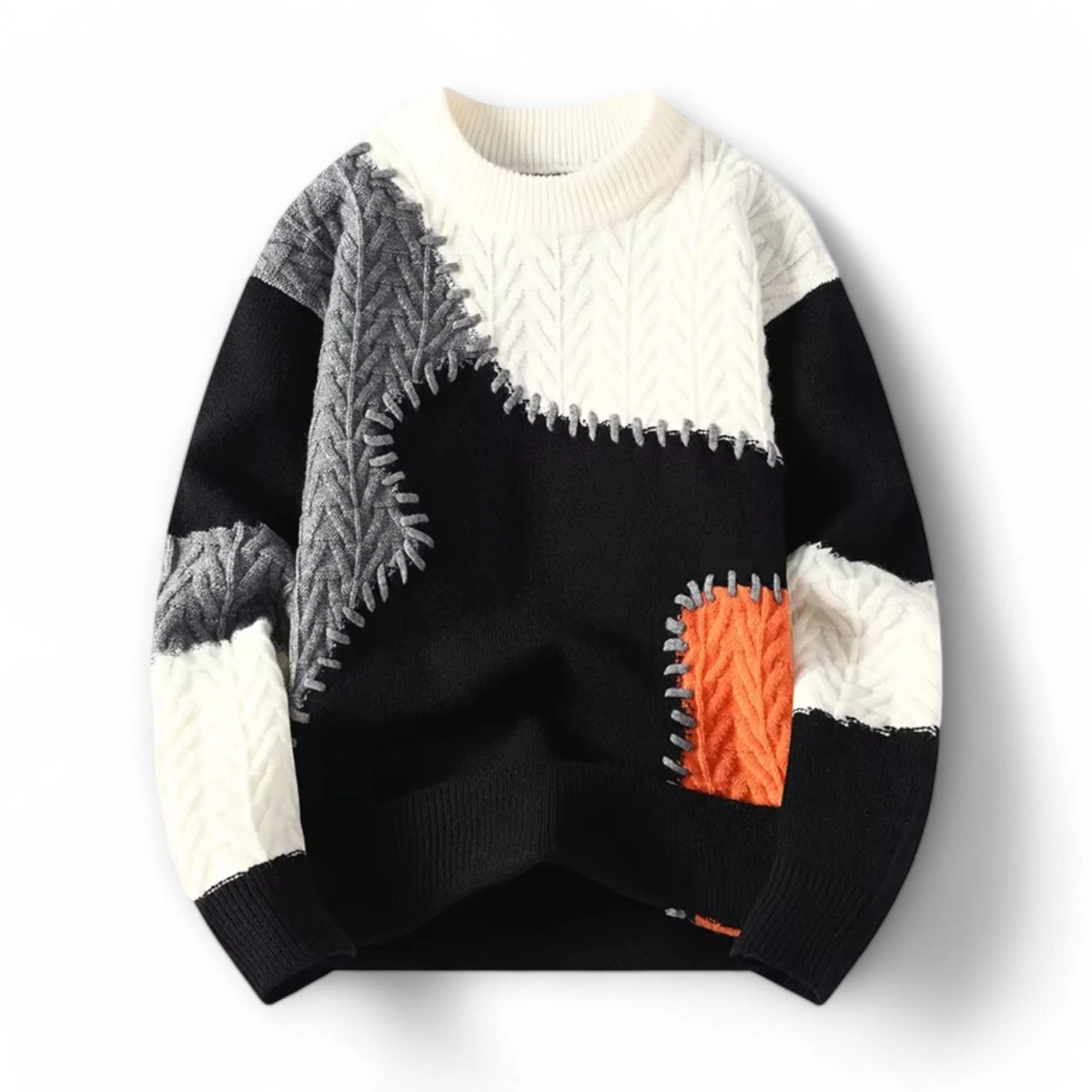 Crisanto | Modern urban sweater with round neck - Image 3