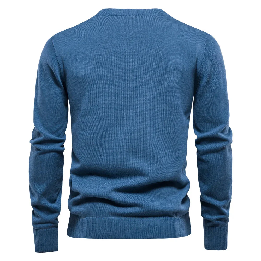 Crisóstomo® | Men'S Casual Henley Sweater - Image 3