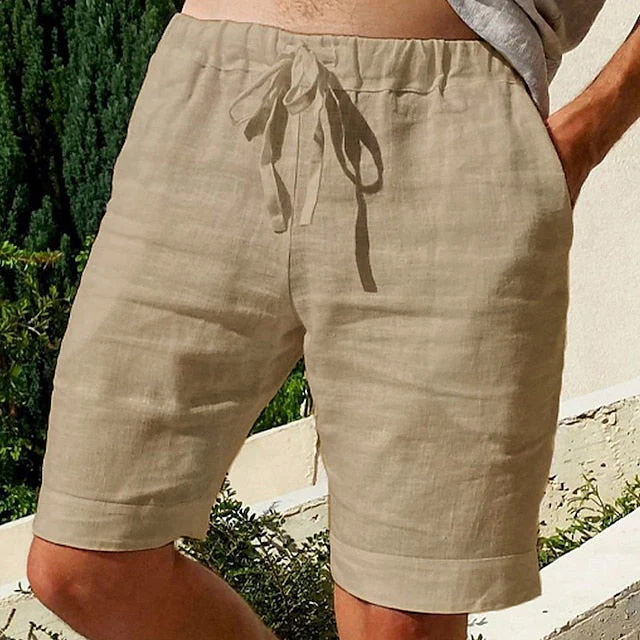 Crispin® | Casual Linen Beach Shorts - Image 3