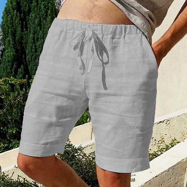 Crispin® | Casual Linen Beach Shorts - Image 4