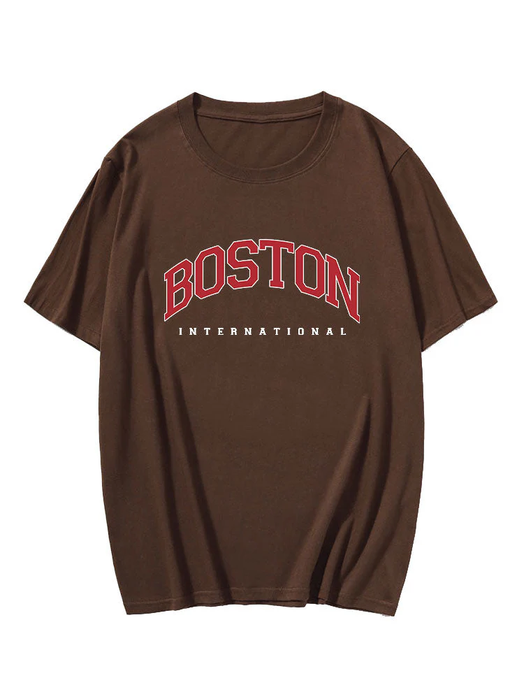 Cristian® | Letter Print T-Shirt - Image 3