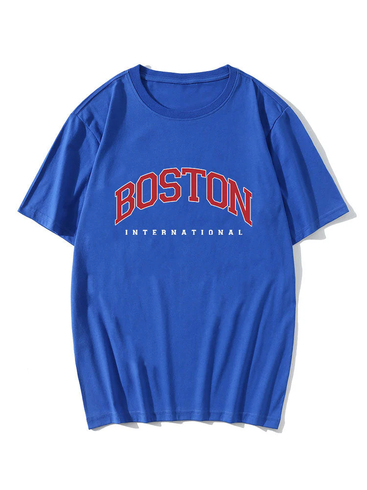 Cristian® | Letter Print T-Shirt - Image 4