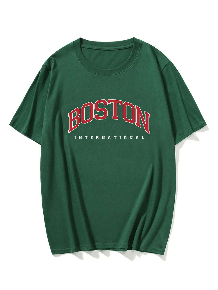 Cristian® | Letter Print T-Shirt - Image 5