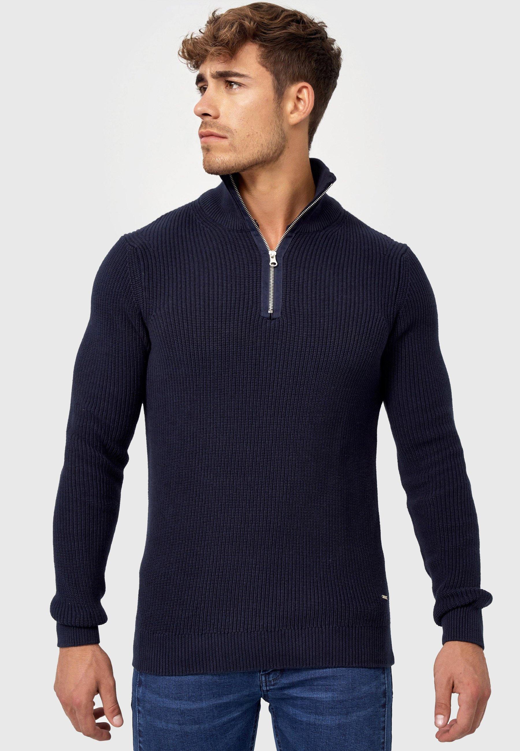 Cristóbal® | Stylish Sweatshirt With Quarter Zip Fastening - Image 13