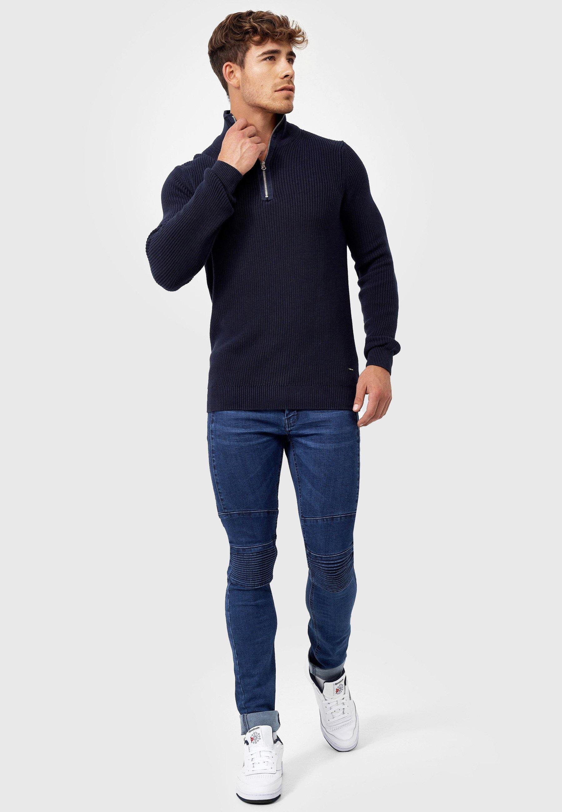 Cristóbal® | Stylish Sweatshirt With Quarter Zip Fastening - Image 17