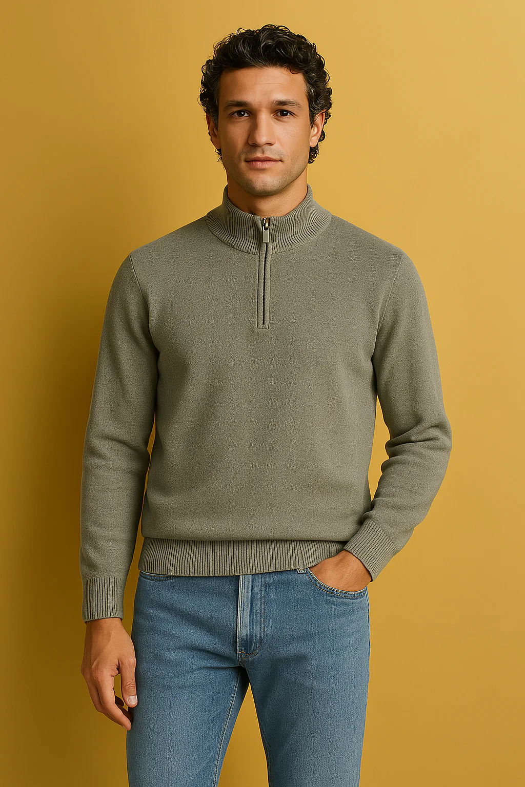 Cristóbal® | Valente Merino Half-Zip - Image 6