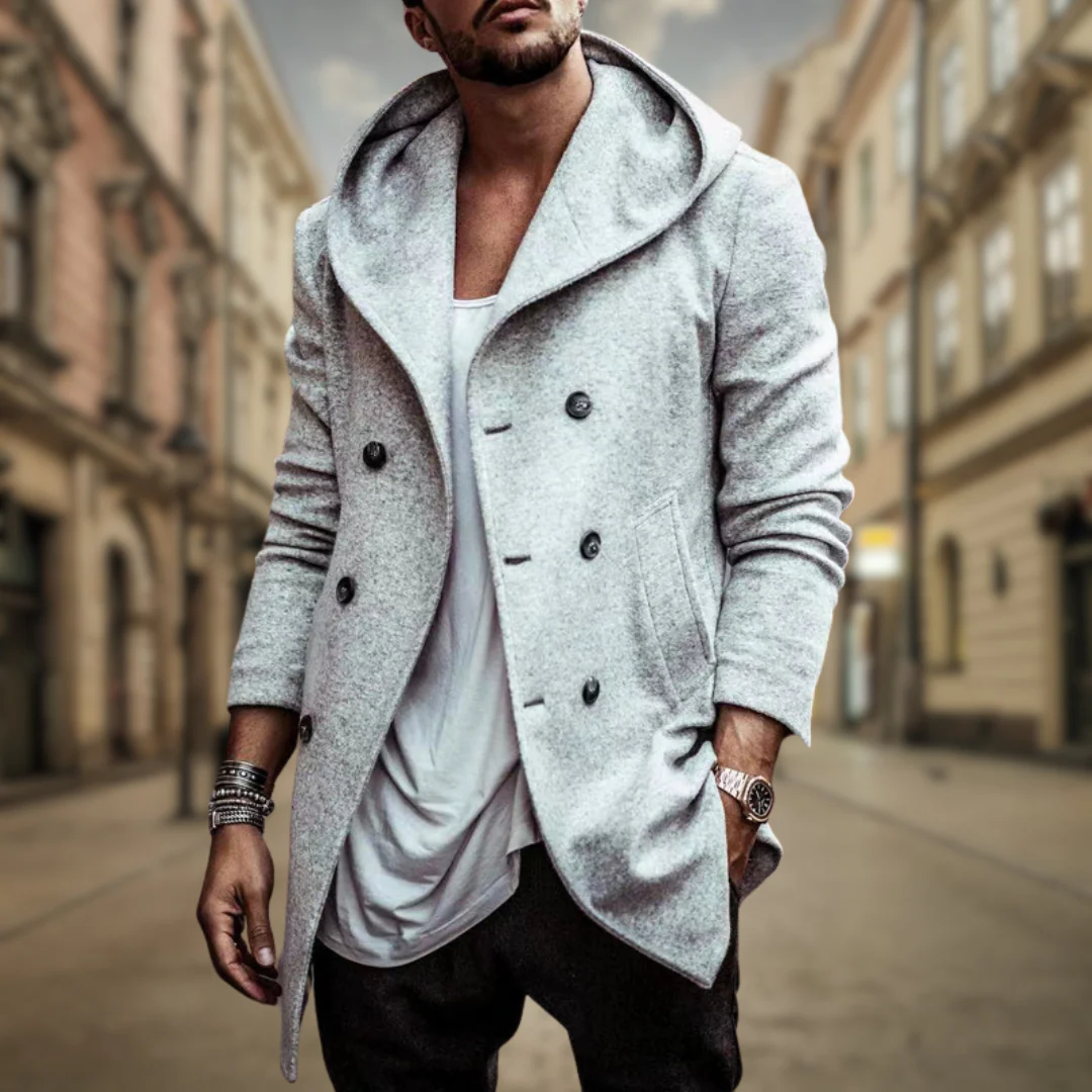 Cuno® | Men's Casual Overcoat - Image 5