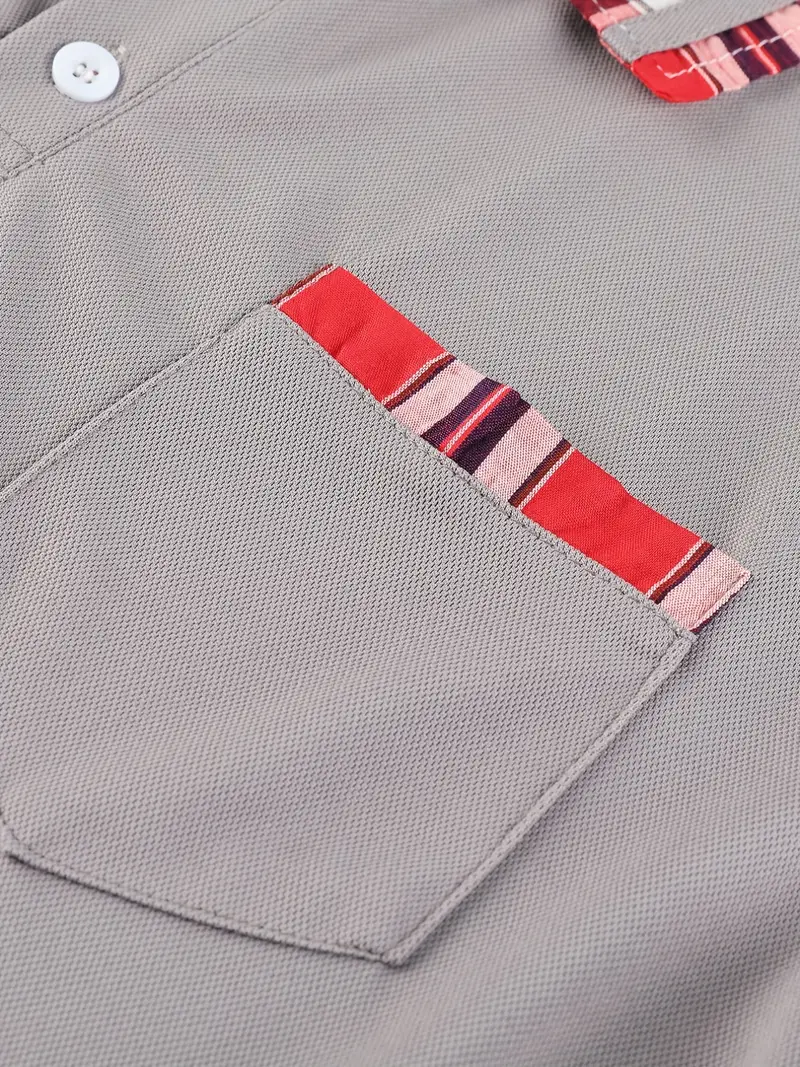 Curtis® | Casual Button-Up With V-Neck For Men - Image 14