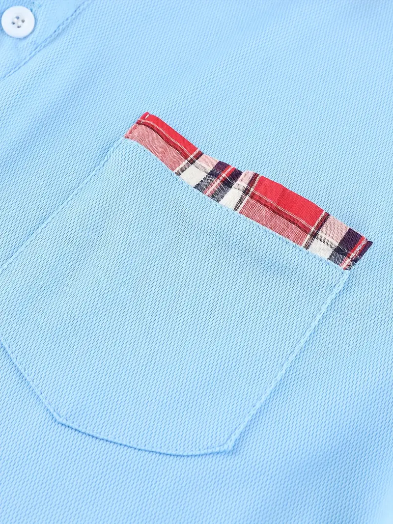 Curtis® | Casual Button-Up With V-Neck For Men - Image 3