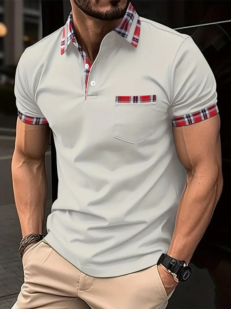 Curtis® | Casual Button-Up With V-Neck For Men - Image 53