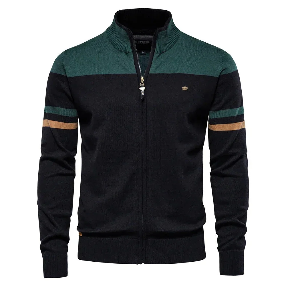 Curzio® | Men'S Casual Knit Zip-Up Vest - Image 7