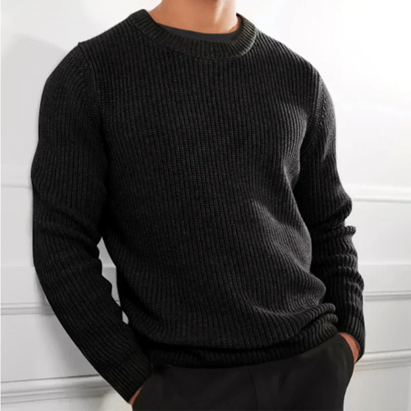 Cuthbert® | Trendy Long Sleeve Sweater For Men - Image 4