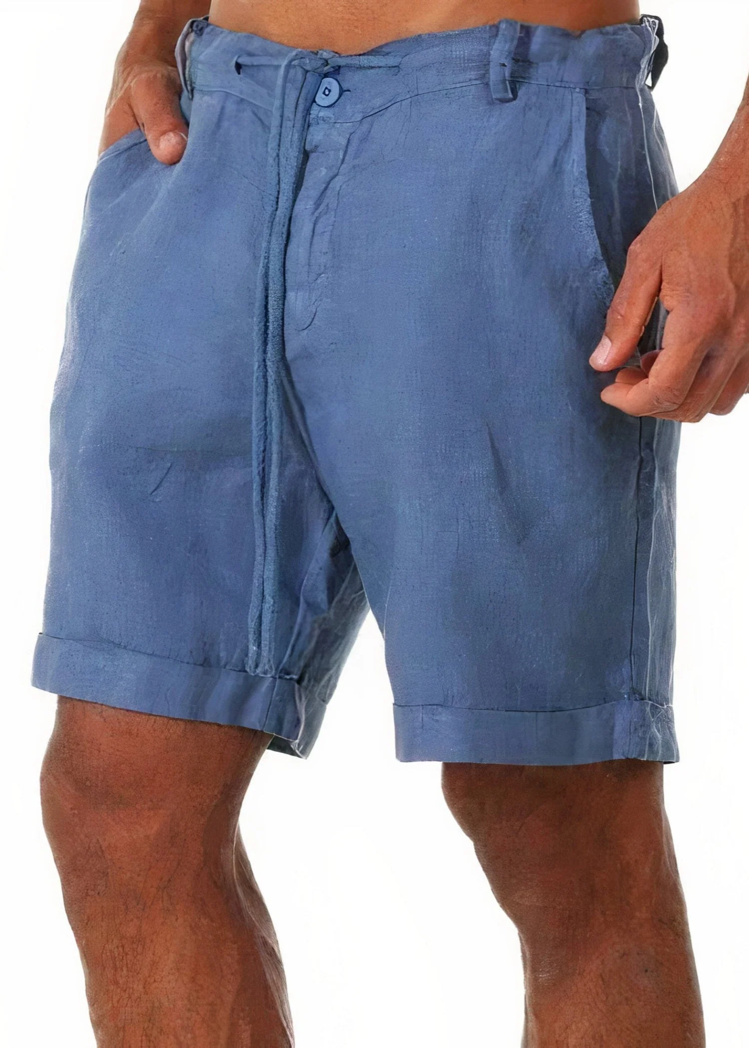 Cyprian® | Comfortable Linen Shorts For Men For Summer - Image 3