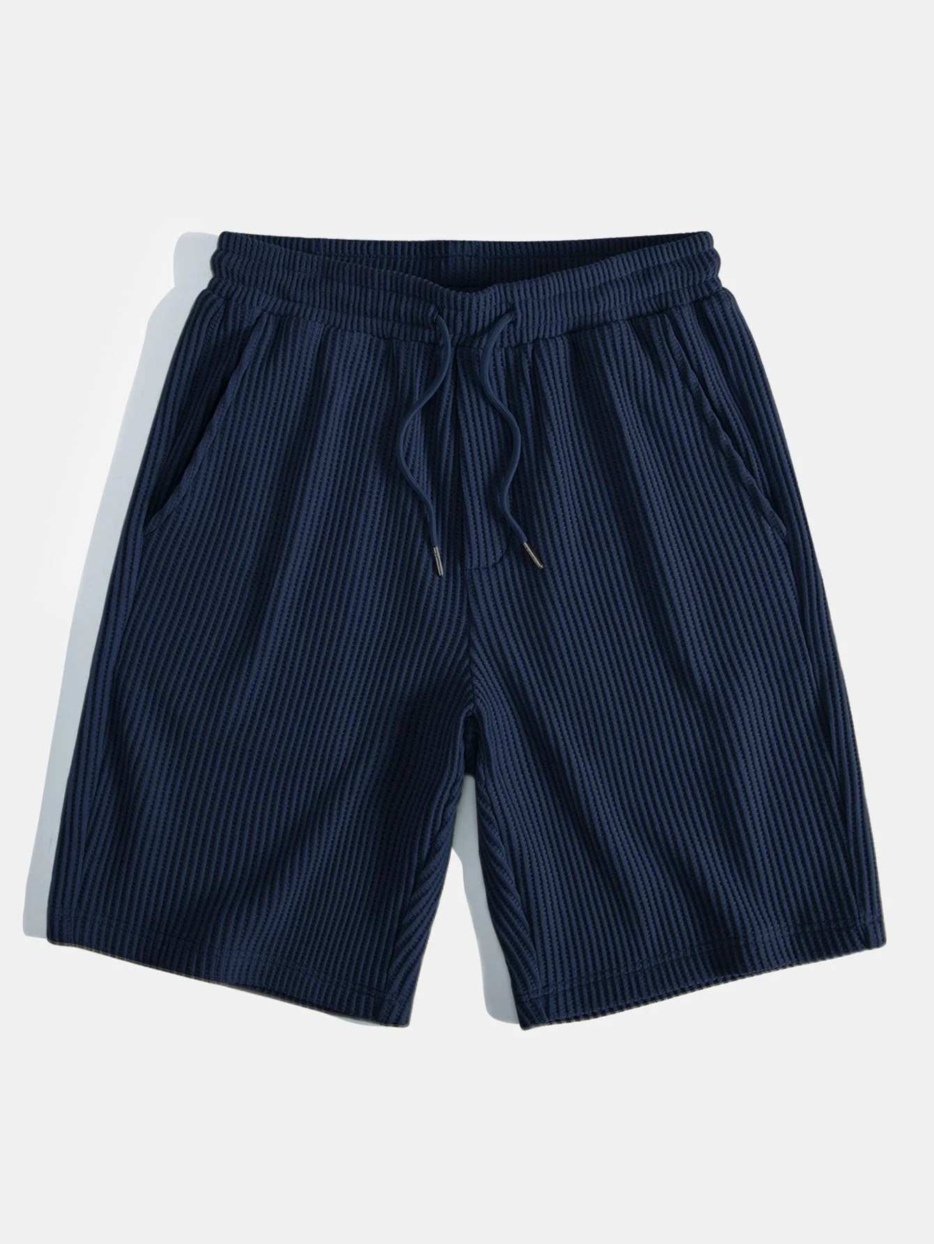 Cyrus® | Waffle Button Up Shirt & Drawstring Waffle Shorts - Image 19