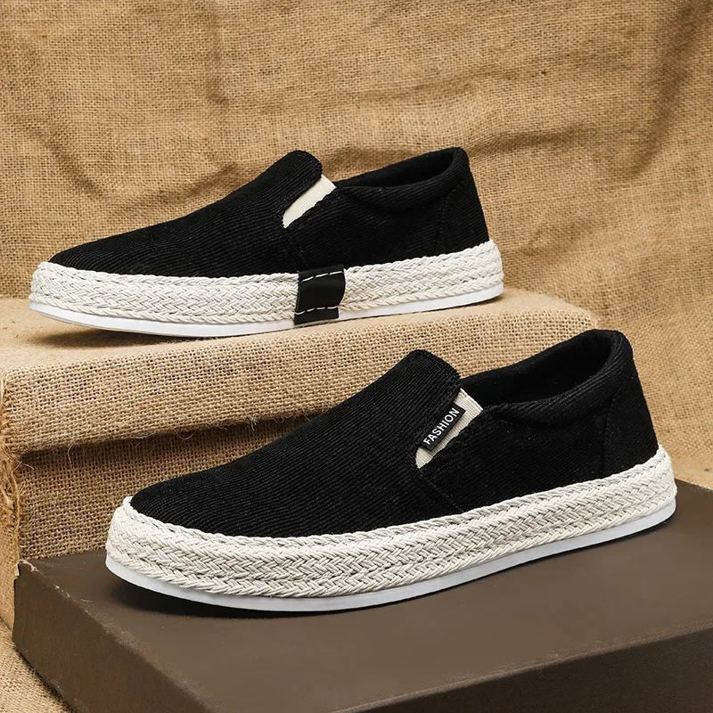 Cyrus | Breathable Slip-On Canvas Shoes - Image 3