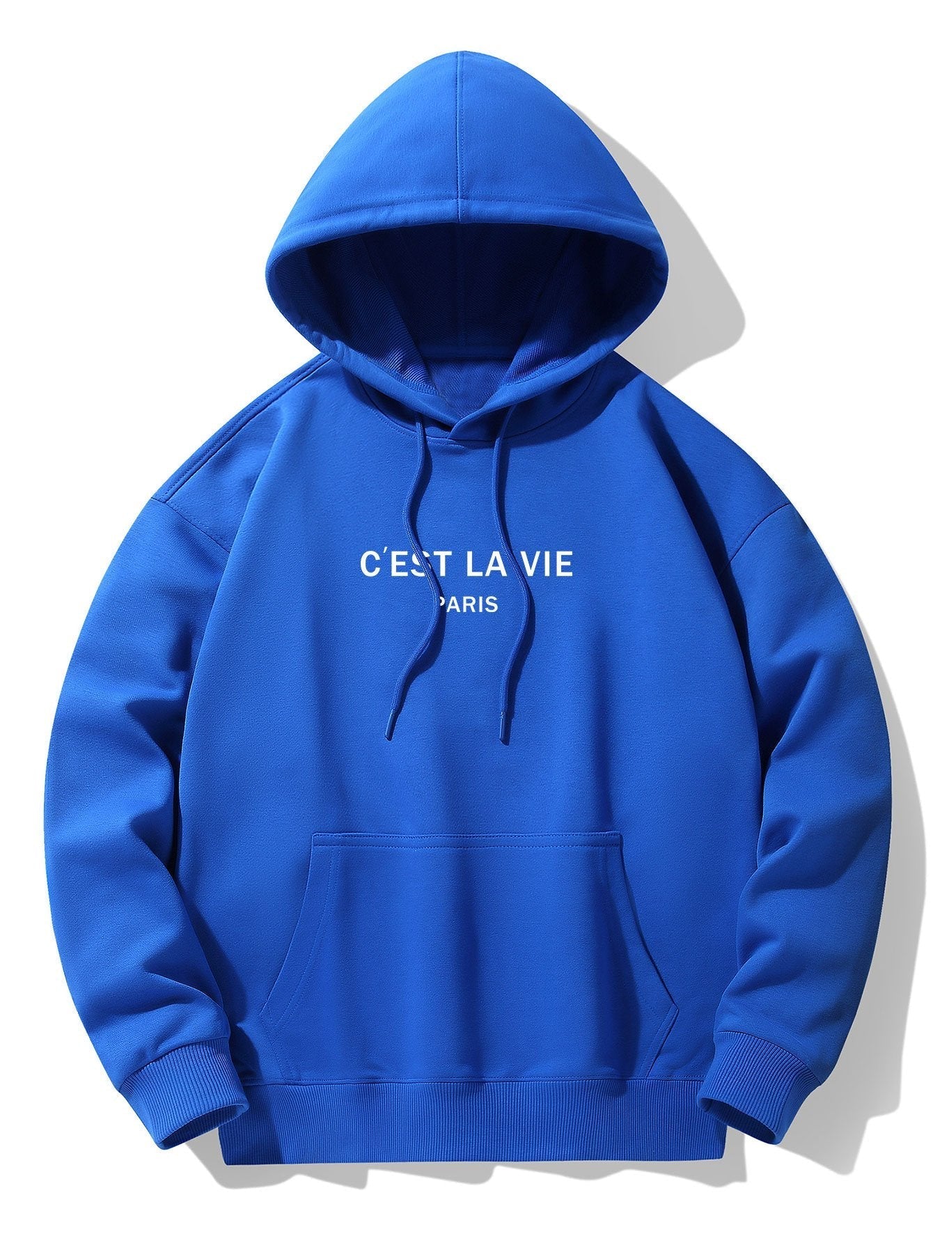 Cyrus | Paris Print Cotton Blend Hoodie - Image 15