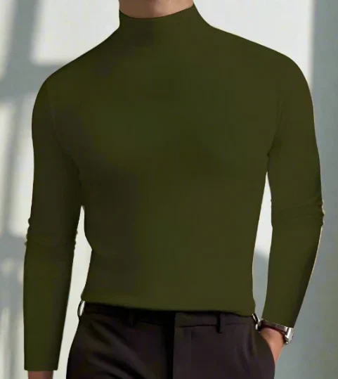 Dagobert® | Elegant Mens Turtleneck Sweater Style - Image 3