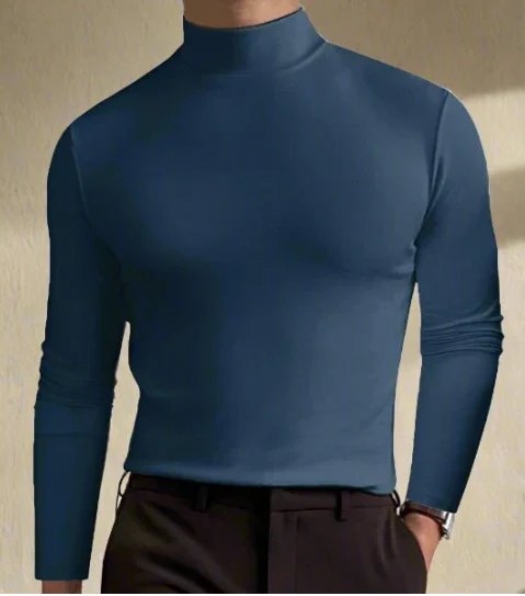 Dagobert® | Elegant Mens Turtleneck Sweater Style - Image 4