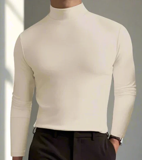 Dagobert® | Elegant Mens Turtleneck Sweater Style - Image 6
