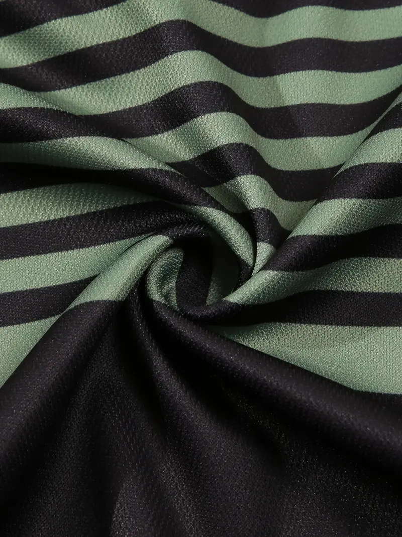 Dale® | Striped Casual Color Block Short Sleeve Shirt - Image 14