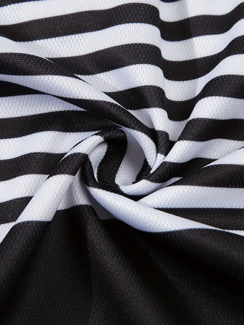 Dale® | Striped Casual Color Block Short Sleeve Shirt - Image 21