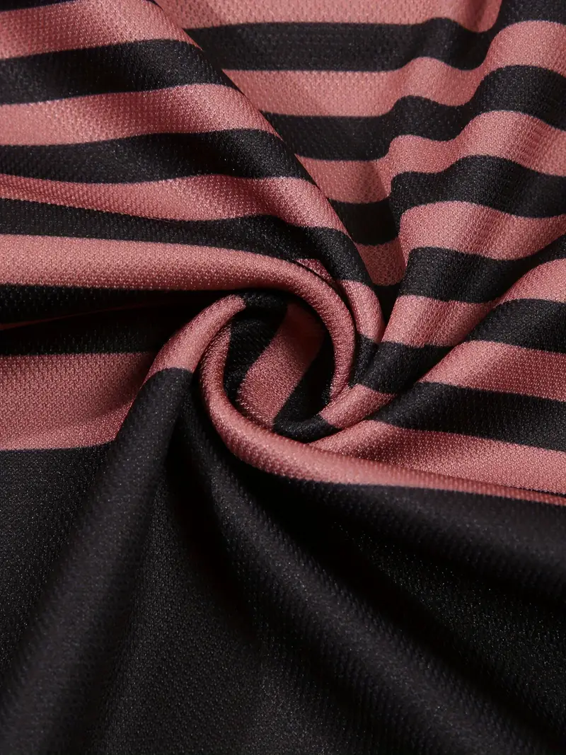 Dale® | Striped Casual Color Block Short Sleeve Shirt - Image 42