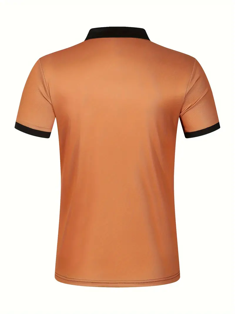Dale® | Striped Casual Color Block Short Sleeve Shirt - Image 44