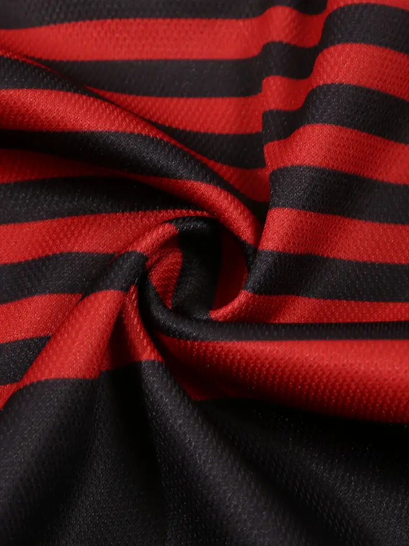 Dale® | Striped Casual Color Block Short Sleeve Shirt - Image 6