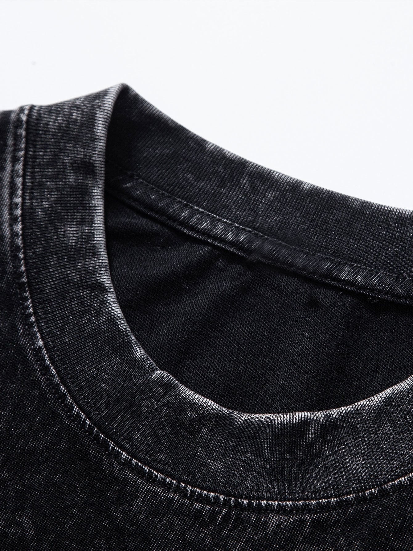 Dallas® | Basic Washed Distressed Drop Shoulder Oversize T-Shirt - Image 11