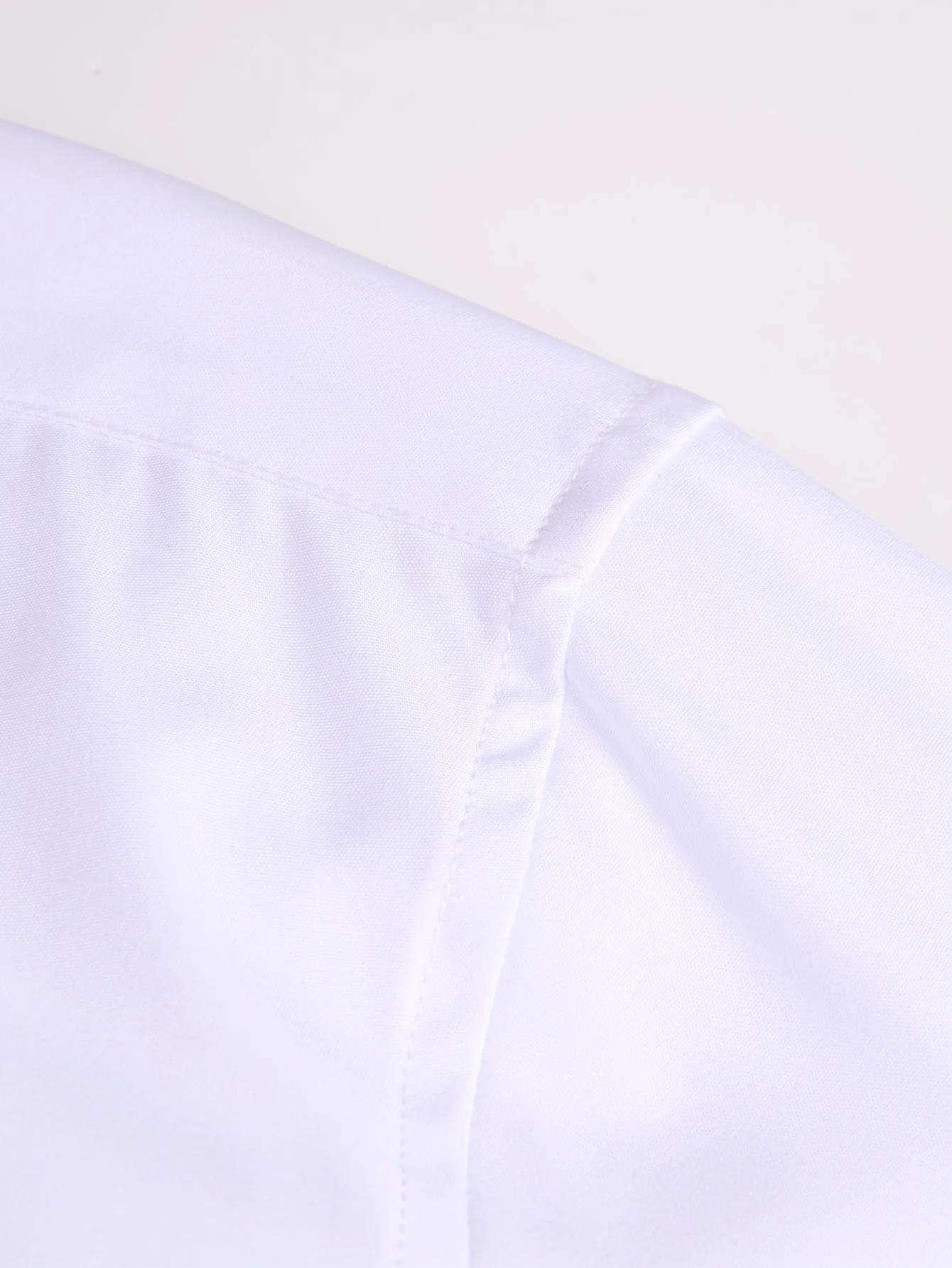 Dalmacio® | Long Sleeve Contrast Dress Shirt - Image 14