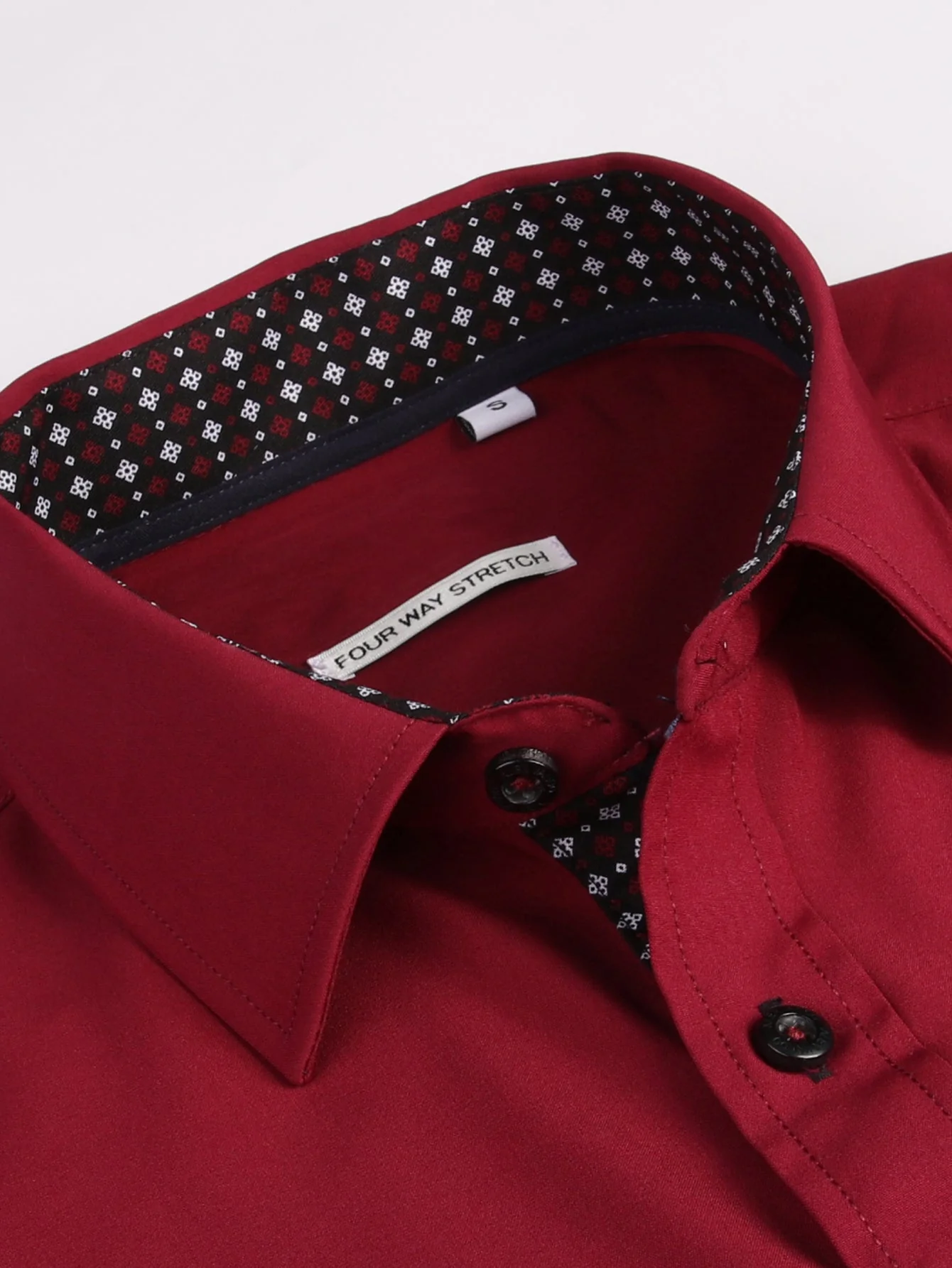 Dalmacio® | Long Sleeve Contrast Dress Shirt - Image 18