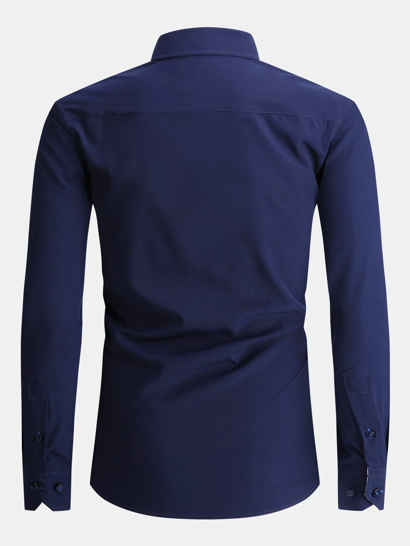 Dalmacio® | Long Sleeve Contrast Dress Shirt - Image 24