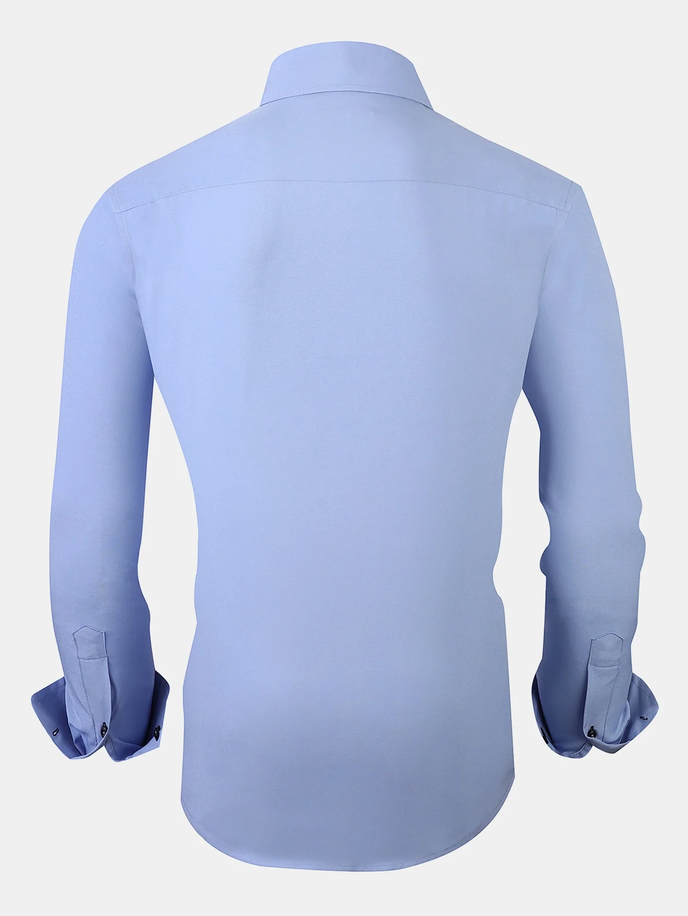 Dalmacio® | Long Sleeve Contrast Dress Shirt - Image 28