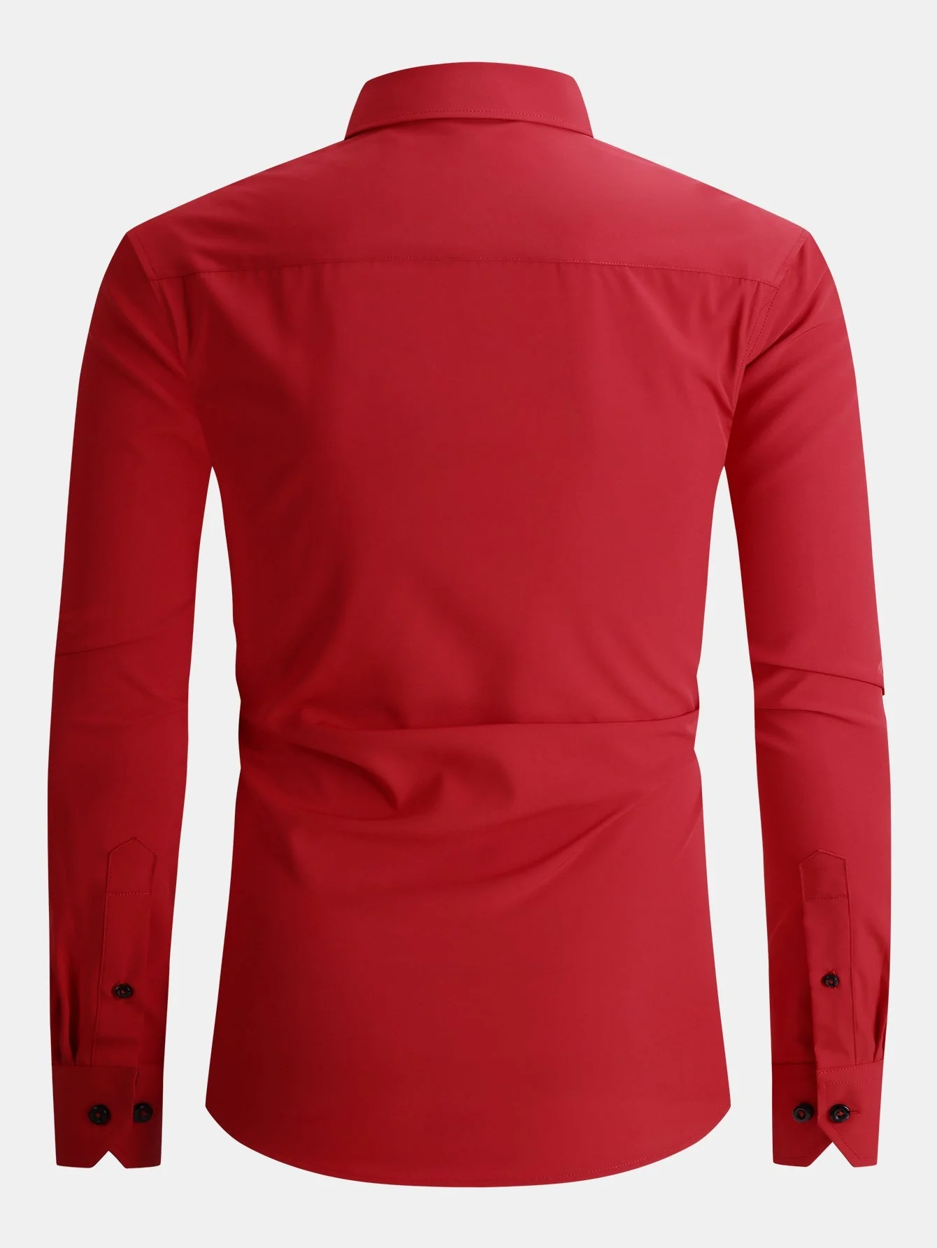 Dalmacio® | Long Sleeve Contrast Dress Shirt - Image 8