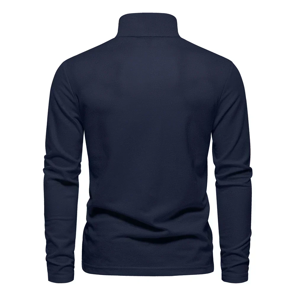 Dámaso® | Classic Long Sleeve Polo Sweater - Image 3