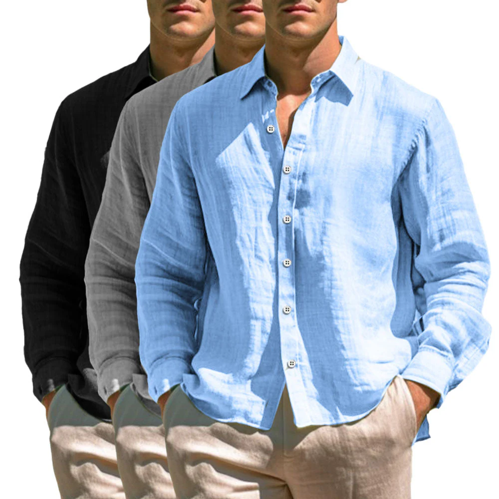 Damián® | Casual Linen Shirt - Image 7
