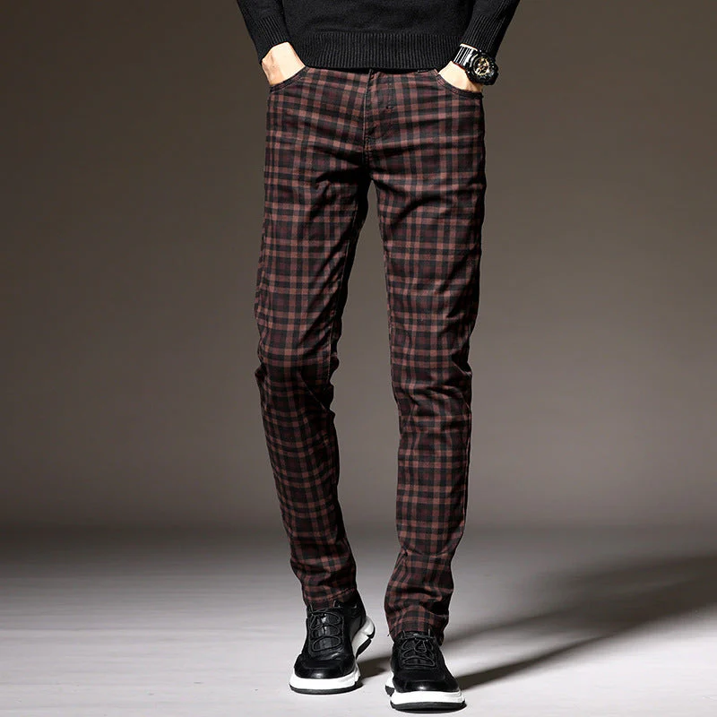 Damian® | Check Trousers - Image 10