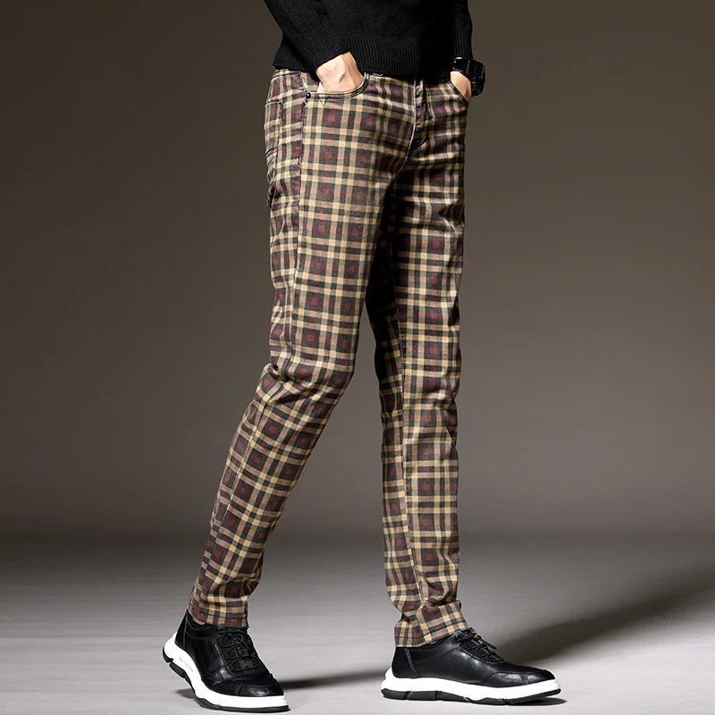 Damian® | Check Trousers - Image 2