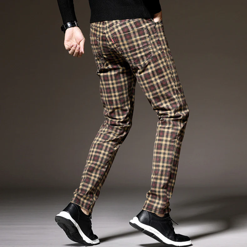 Damian® | Check Trousers - Image 3