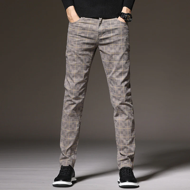 Damian® | Check Trousers - Image 4
