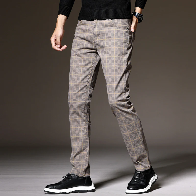 Damian® | Check Trousers - Image 5