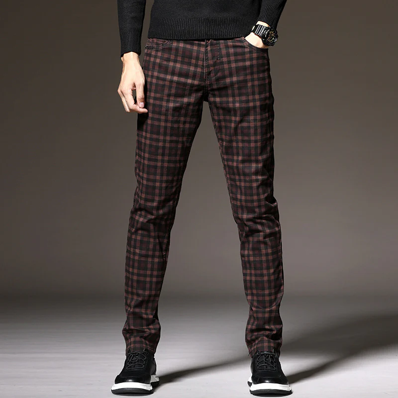 Damian® | Check Trousers - Image 9