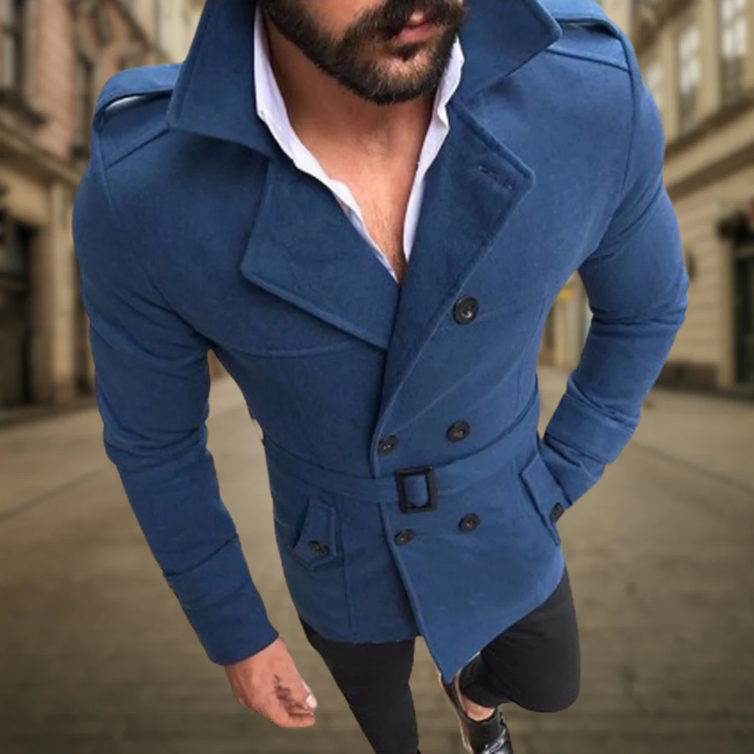 Damián® | Elegant Men's Trench Coat - Image 2