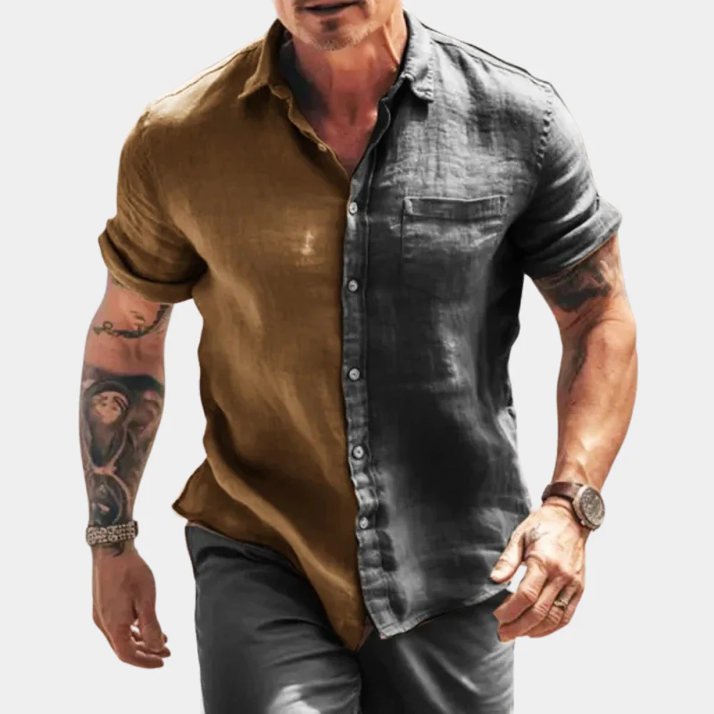 Damian® | Men'S Casual Half Sleeve Shirt - Image 3